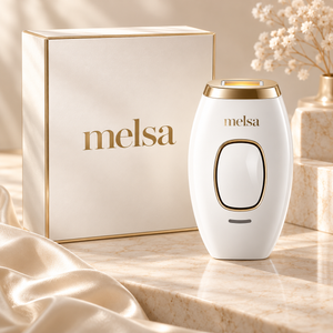Melsa Épilateur à Lumière Pulsée IPL - Épilateur Professionnel pour une Peau Douce et Sans Poils