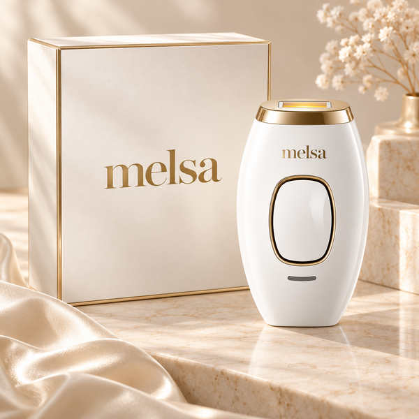 Melsa Épilateur à Lumière Pulsée IPL - Épilateur Professionnel pour une Peau Douce et Sans Poils