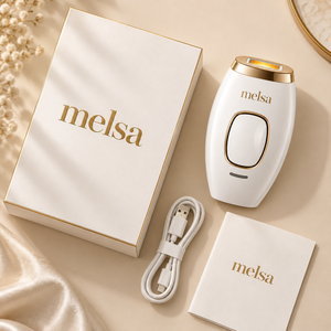 Melsa Épilateur à Lumière Pulsée IPL - Épilateur Professionnel pour une Peau Douce et Sans Poils