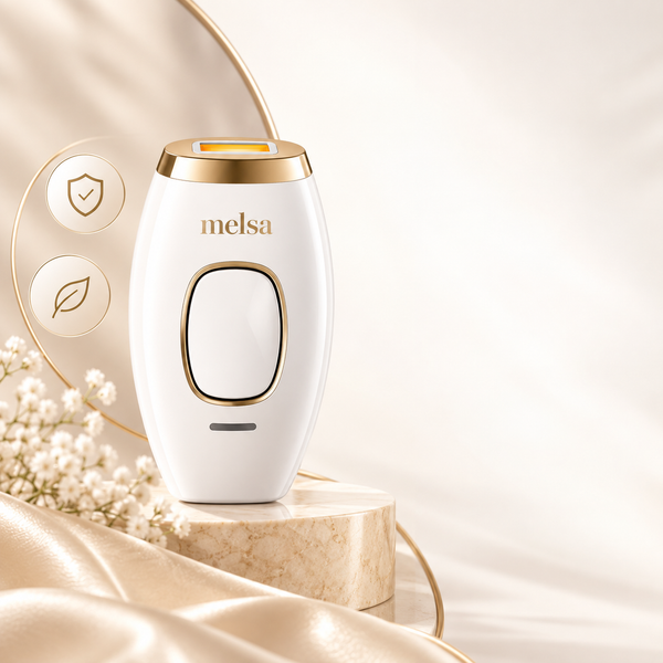 Melsa Épilateur à Lumière Pulsée IPL - Épilateur Professionnel pour une Peau Douce et Sans Poils